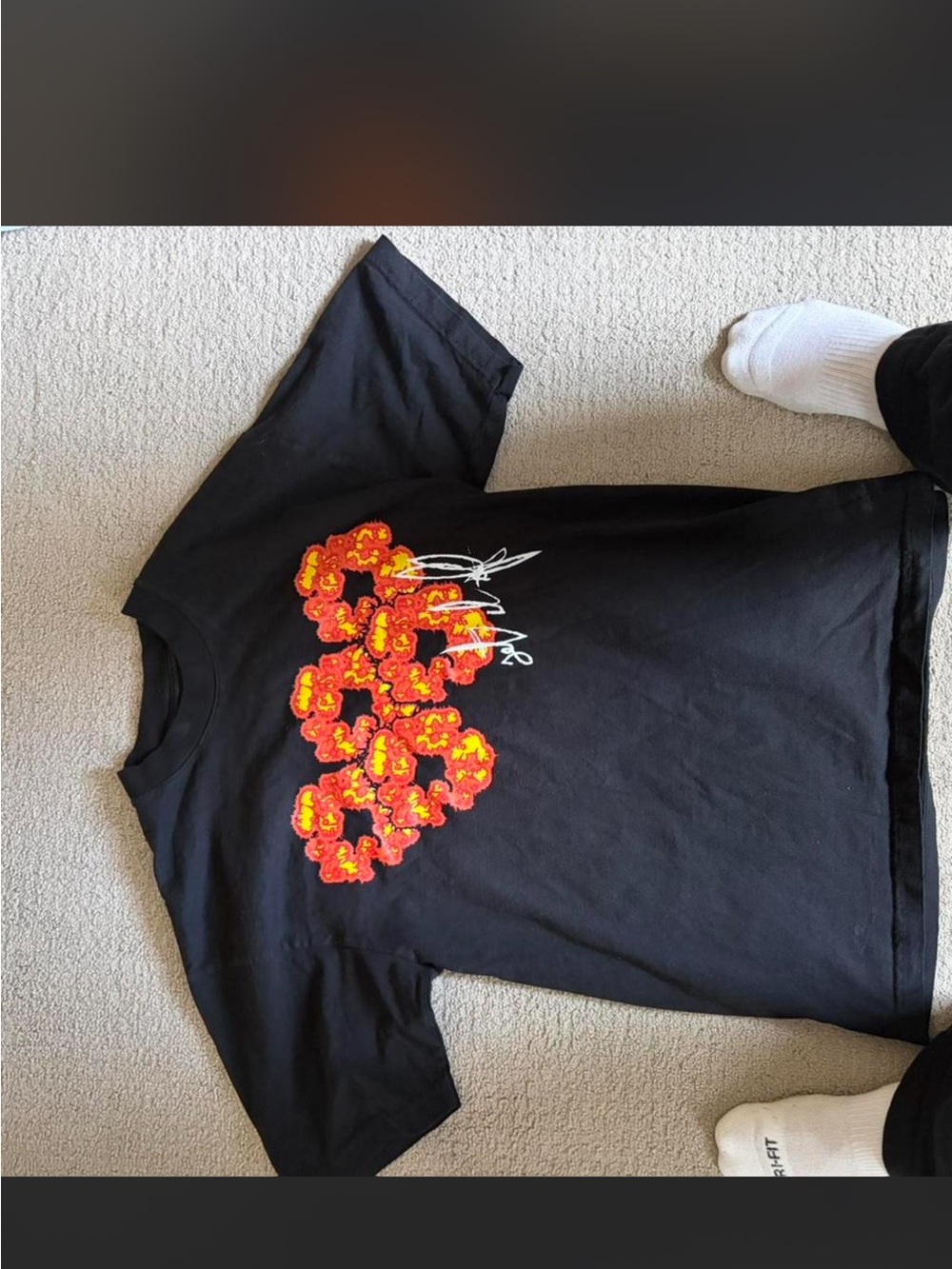 Denim tear offset t shirt
